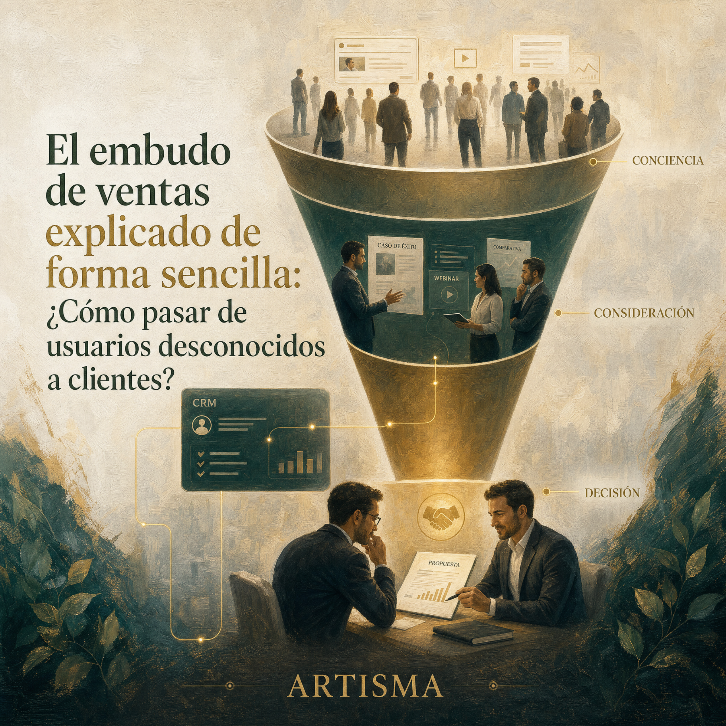 ¿Cómo funciona el embudo de ventas y qué debe hacer una empresa B2B en cada etapa?